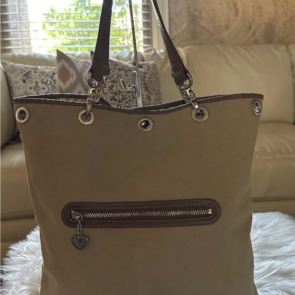 Burberry Novacheck canvas and leather reversible tote bag - Picture 7 of 14